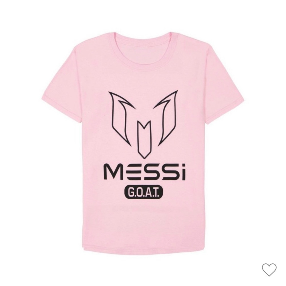 Messi GOAT graphic tee size XL